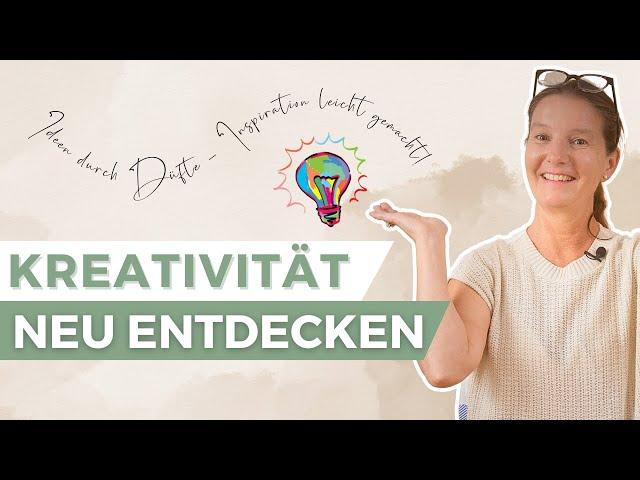 ENTFESSLE DEINE KREATIVITÄT MIT DÜFTEN | So nutzt du ätherische Öle für mehr Inspiration!