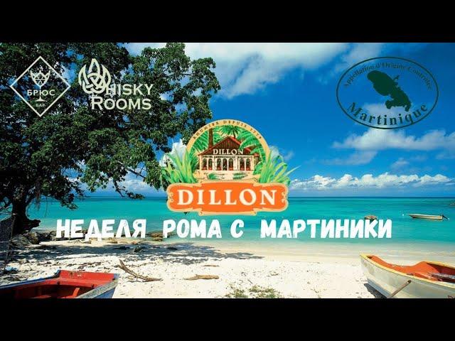 Большая дегустация ромов Dillon. День рождение Martinique AOC в Брюс Бар и WhiskyRooms #rumreviews