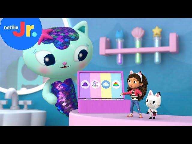 Oh No, Gabby and Pandy SHRINK Very Small! Gabby's Dollhouse | Netflix Jr