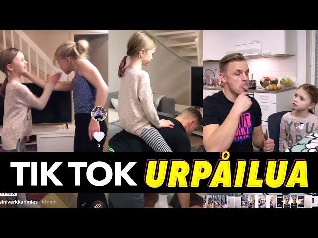 TikTok -HAASTE ( Et pysty katsomaan repeämättä :D)