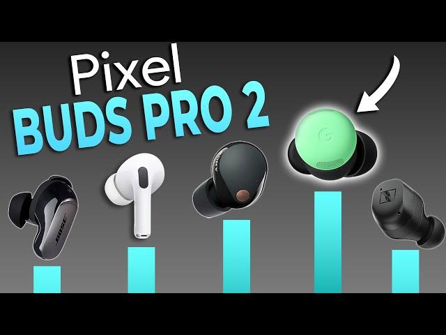 TOP TIER!  Google Pixel Buds Pro 2 (RANKED against 30 Earbuds)