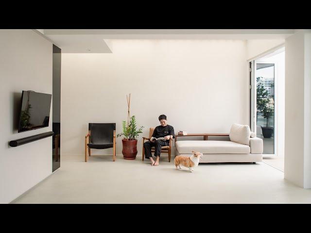 Inside A Minimalist's One-Bedroom Apartment Designed For Open Living | Singapore