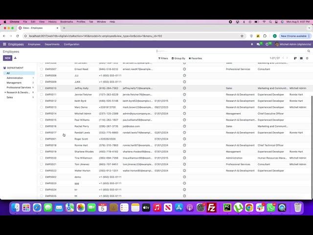 Employee Sequence Number in odoo 16