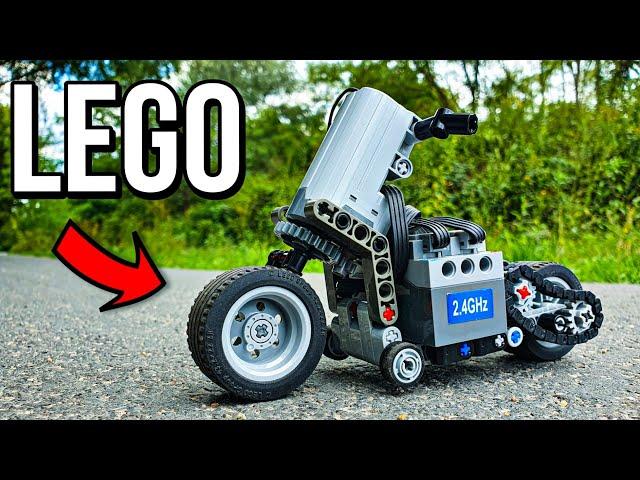 Simple Lego Technic Motorcycle (+ Instructions)