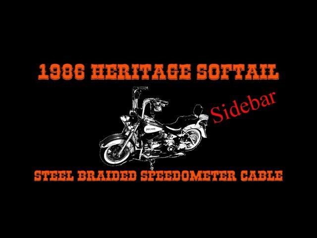 Sidebar: Steel Braided Speedometer Cable