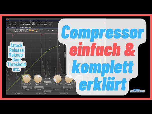 Das EINZIGE COMPRESSOR Einsteiger Tutorial das du brauchst | Audio Kompressor einfach erklärt