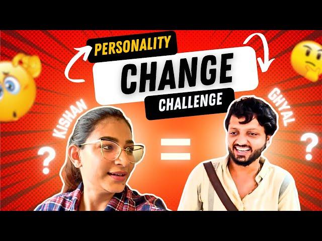 Personality change challenge  || UNNATI PATEL॥KISHAN PATEL॥COUPLE VLOG