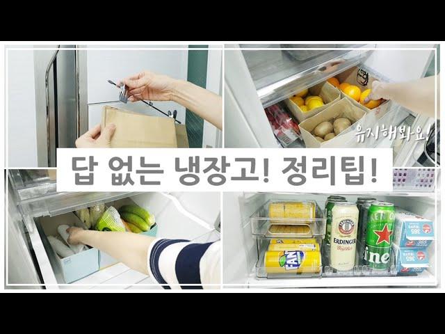 Easy and Comfortable Refrigerator Organizing / Easy-to-Maintain Refrigerator Organizing Tips