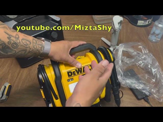 dewalt tire inflator pump wireless