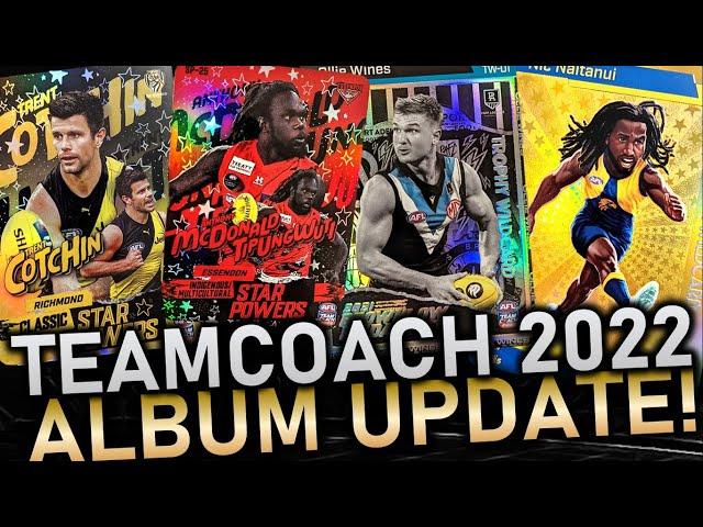 AFL TeamCoach 2022 - Album Update #1!