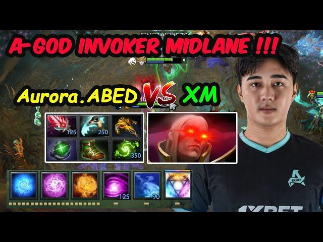 Aurora.Abed [Invoker] Master MIDLANE PRO SKILL vs XM Epicgame Dota 2 Server Eu