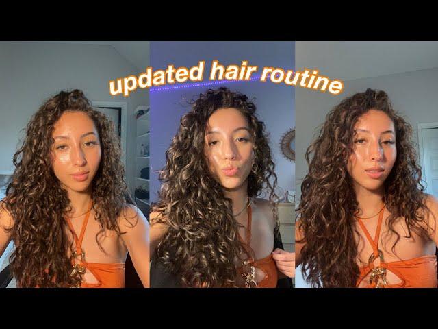 WAVY/CURLY HAIR ROUTINE FOR DAMAGED HAIR // repair and maintain healthy hair