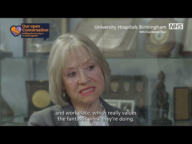 University Hospitals Birmingham NHS Foundation Trust- Our Open Conversation