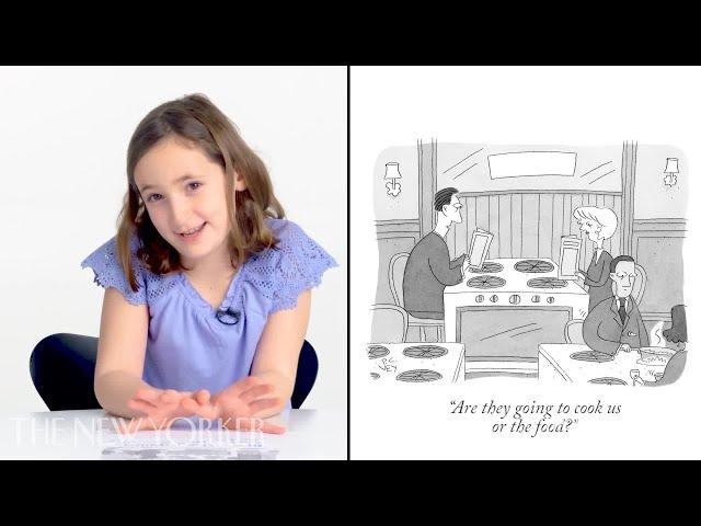 A 9-Year-Old Girl Enters The New Yorker Cartoon Caption Contest | The New Yorker