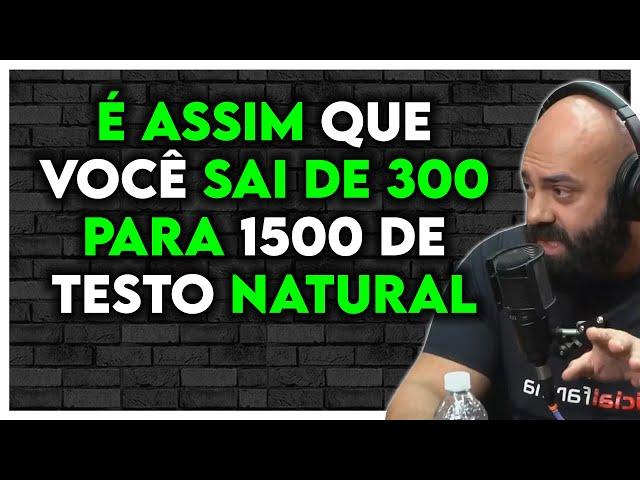 O SEGREDO QUE AUMENTA A TESTOSTERONA NATURAL! PRA GANHAR MÚSCULO E PERDER GORDURA! | Kaminsk