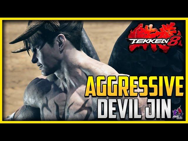 T8 ▰ Aggressive Devil Jin Dominating!!!【Tekken 8】