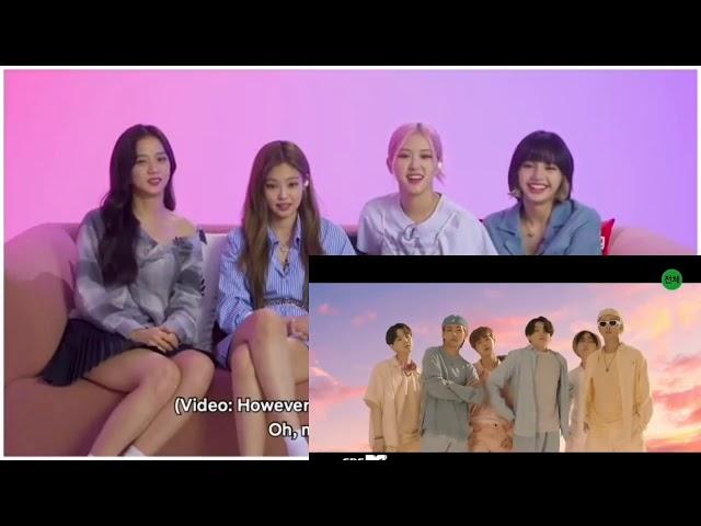 BLACKPINK Reaction 'ON' BTS Dynamite official M/V