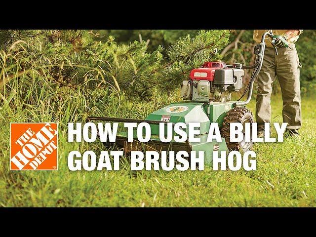 How to Use a Billy Goat Hydraulic Brush Hog Rental