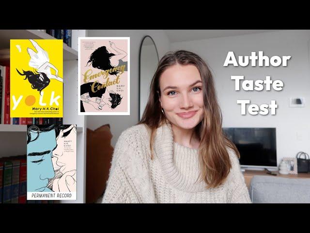 Author Taste Test: Mary H.K Choi