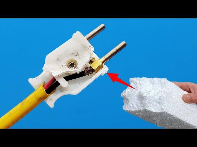 The electrician near me revealed this secret! how to mold plugs easily in 2 minutes