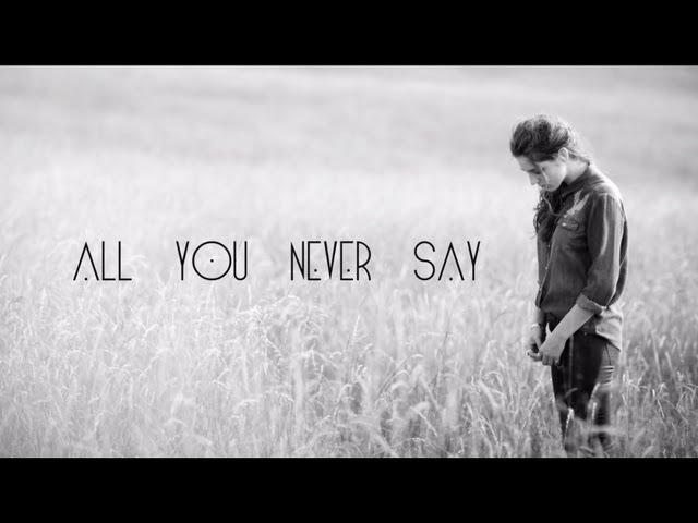 Birdy - All You Never Say (Official Lyric Video)