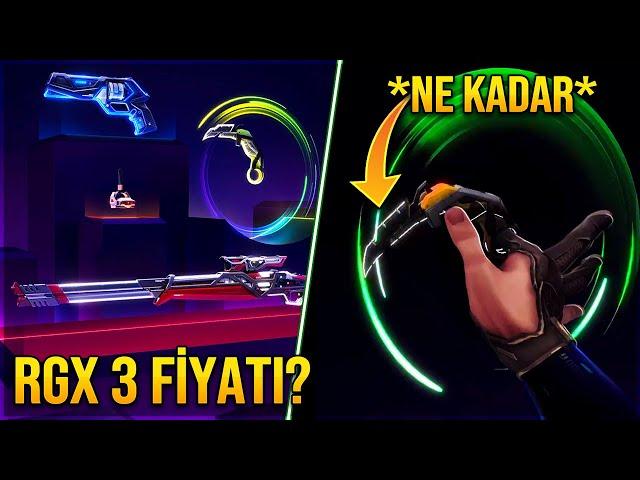 RGX KARAMBİT FİYATI! RGX 3 NE KADAR OLACAK?! (VALORANT Yeni Skinler)