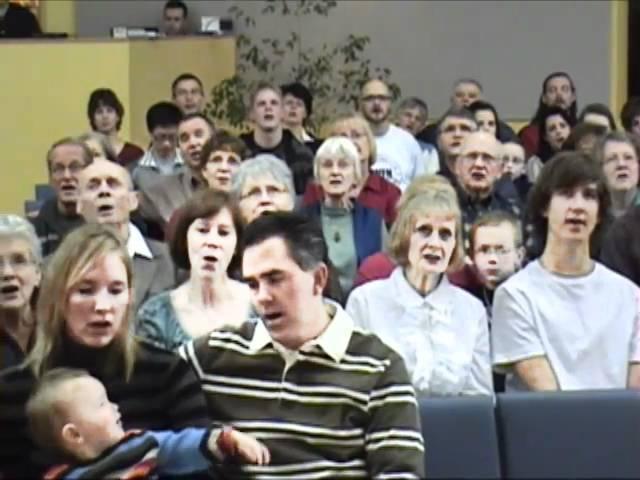 Holy Trinity Anglican Church in Calgary, AB singing Silent Night