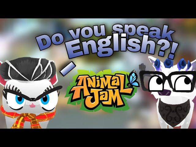 ПОПАЛА на АНГЛИЙСКИЙ СЕРВЕР в Animal Jam! | Я в шоке 