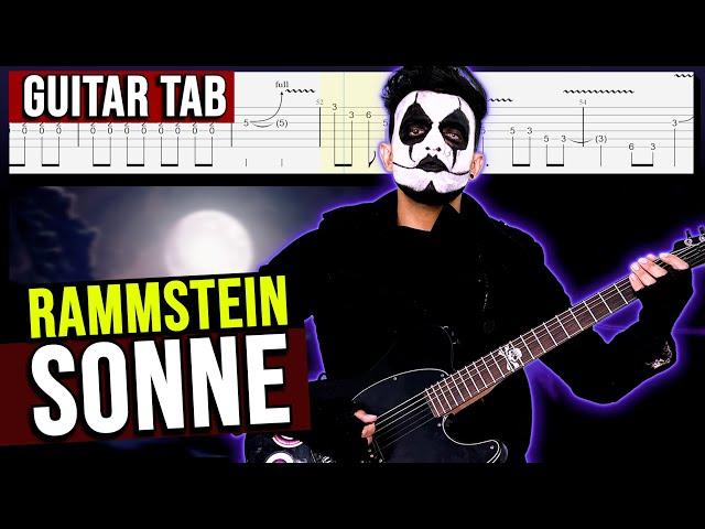 【RAMMSTEIN】[ Sonne ] cover by Dotti Brothers | LESSON | GUITAR TAB