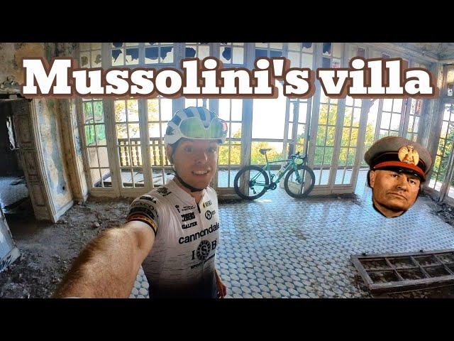 Entering Mussolini's abandoned villa in Rhodes!