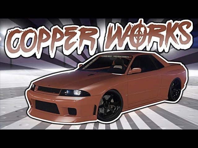 GTA 5 MODDED CREW COLOR - COPPER WORKS  - CoreGamingPs4