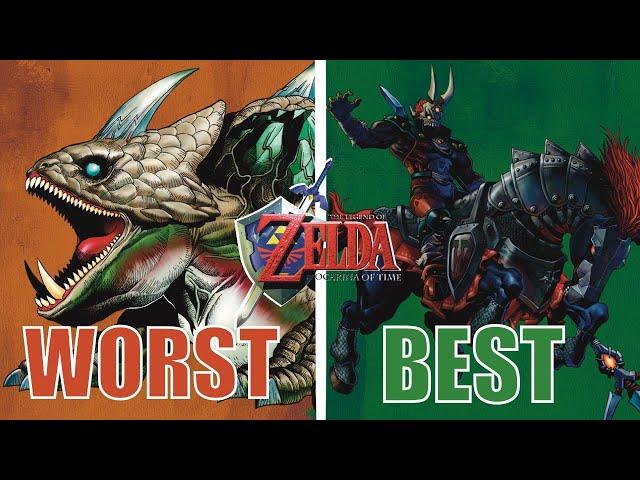 Every Ocarina Of Time Boss Ranked