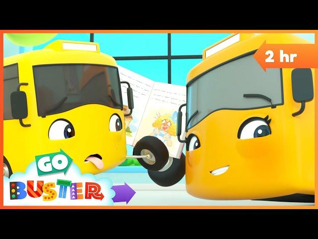 Buster's Story Time!  Goldilocks and the Three Bears | Go Buster - Bus Cartoons & Kids Stories