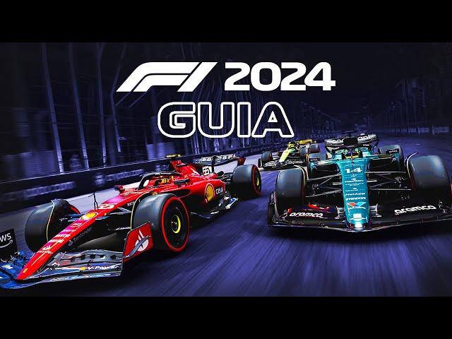 GUIA F1 2024: TODO lo que Necesitas Saber  ¿Cómo es un GP de Formula 1? Coches, Pilotos, Circuitos