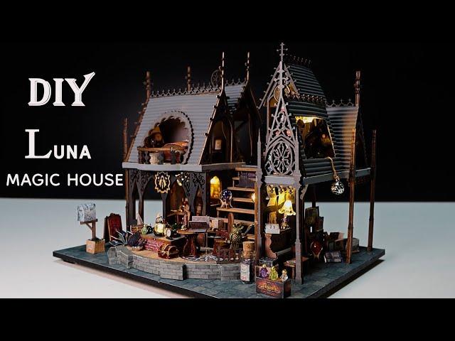 DIY Miniature Dollhouse Kit l LUNA MAGIC HOUSE l 루나 매직 하우스 l ESO11 l 미니어처 miniature 쉽게 만들기