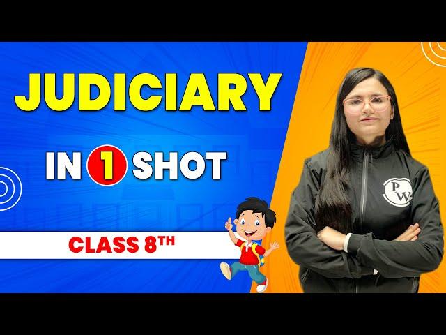 Judiciary in 1 Shot || Class 8th SST || Pariksha Abhyas