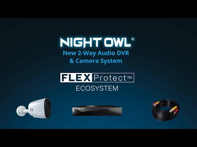 Night Owl Innovative 2-Way Audio DVR Security System