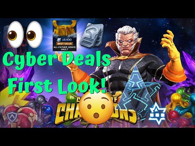 ITS TIME!!! Cyber Weekend Deals First Look! Massive Opening?! - Marvel Contest of Champions