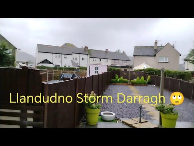 Llandudno (Storm Darragh) blowing a Hooley