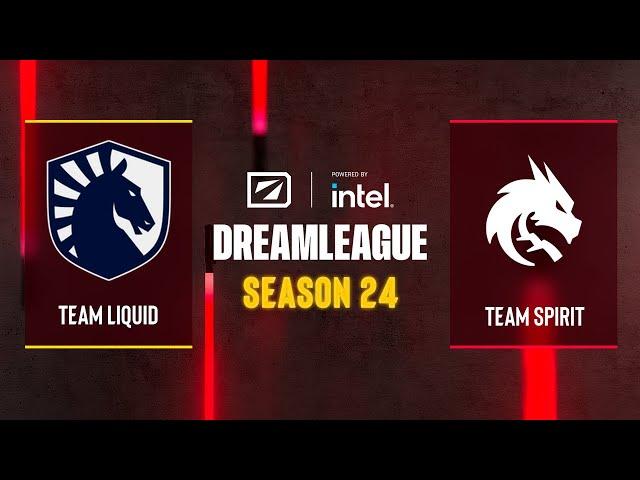 Dota2 - Team Liquid vs Team Spirit - DreamLeague Season 24 - Group Stage 2