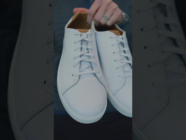 White Leather Sneakers - Olukai Lae‘ahi Lī ‘Ili