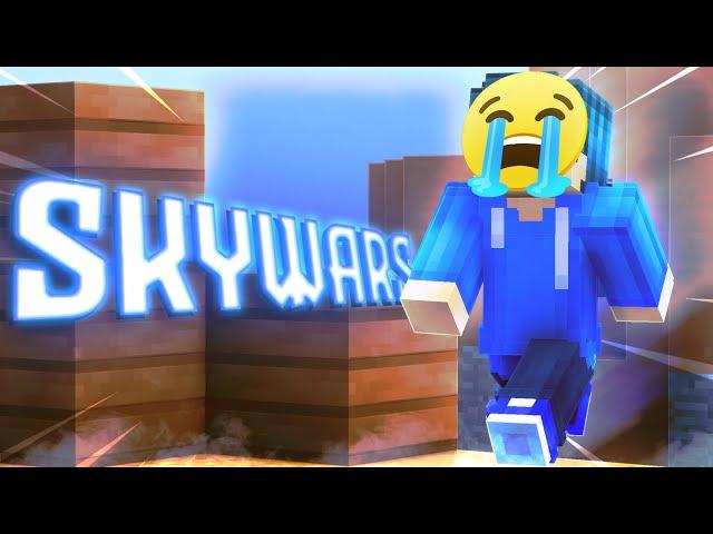 CRYING while playing Skywars (Hypixel Skywars)