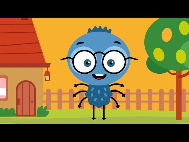 Itsy Bitsy Spider Українською Мовою | Маленький Павучок | Пісні та Музика для дітей