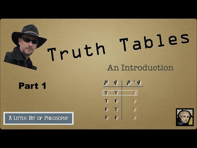 Truth Tables (part 1)