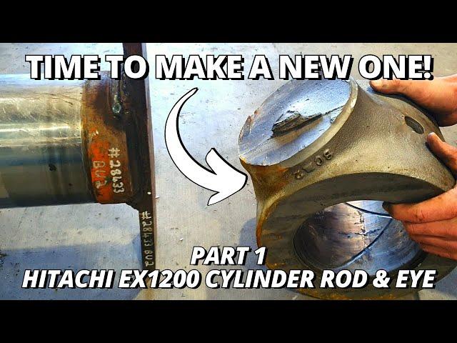 Making a BIG Hydraulic Cylinder Rod & Eye | Part 1