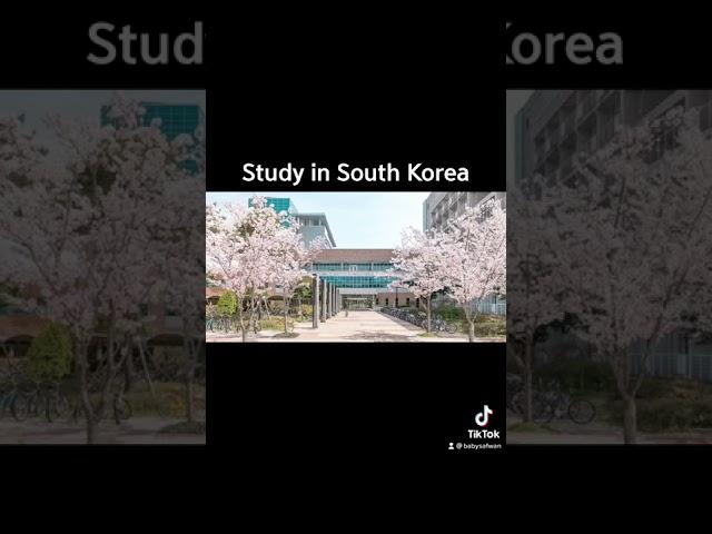 Study in South Korea  #gist