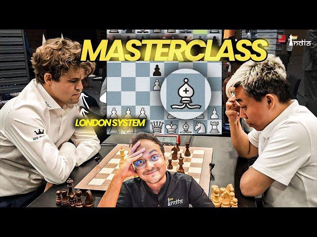 Magnus Carlsen gives a London System Masterclass | Carlsen vs Sumiya | World Teams Blitz 2024