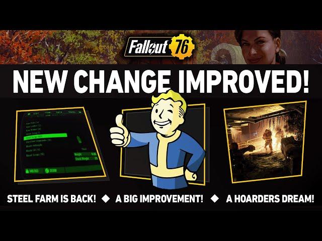 NEW Upcoming Change Buffed! | Fallout 76 Latest News