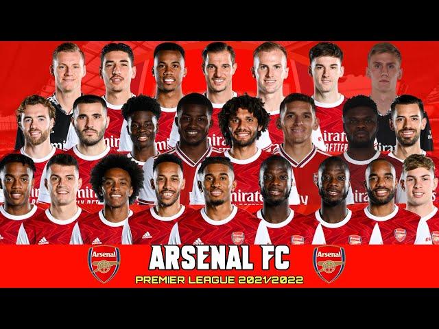 Arsenal FC Squad 2021/2022 With David Alaba | Official Season 2021/2022