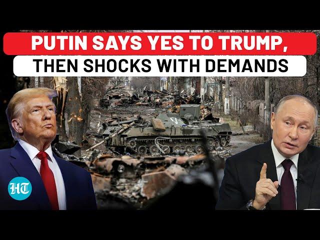 As Trump Threatens Russia, Putin Says Yes For Ukraine Peace Talks, But Shocks Trump With This Demand